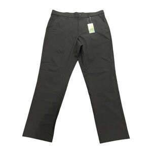 Libian Men's Charcoal Dress Pants